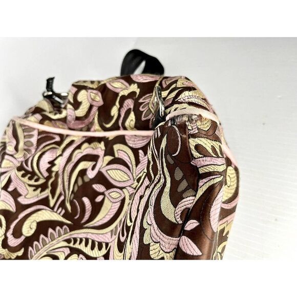 Petunia Pickle Bottom Pink and Purple Diaper Bag with Adjustable Strap FUC - Picture 7 of 13